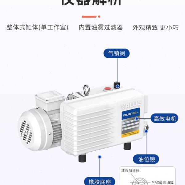 飞越真空泵双级旋片式单级油旋片真空泵实验室工业电动高速抽气泵,淘宝优惠券,粉丝福利购,淘宝优惠卷