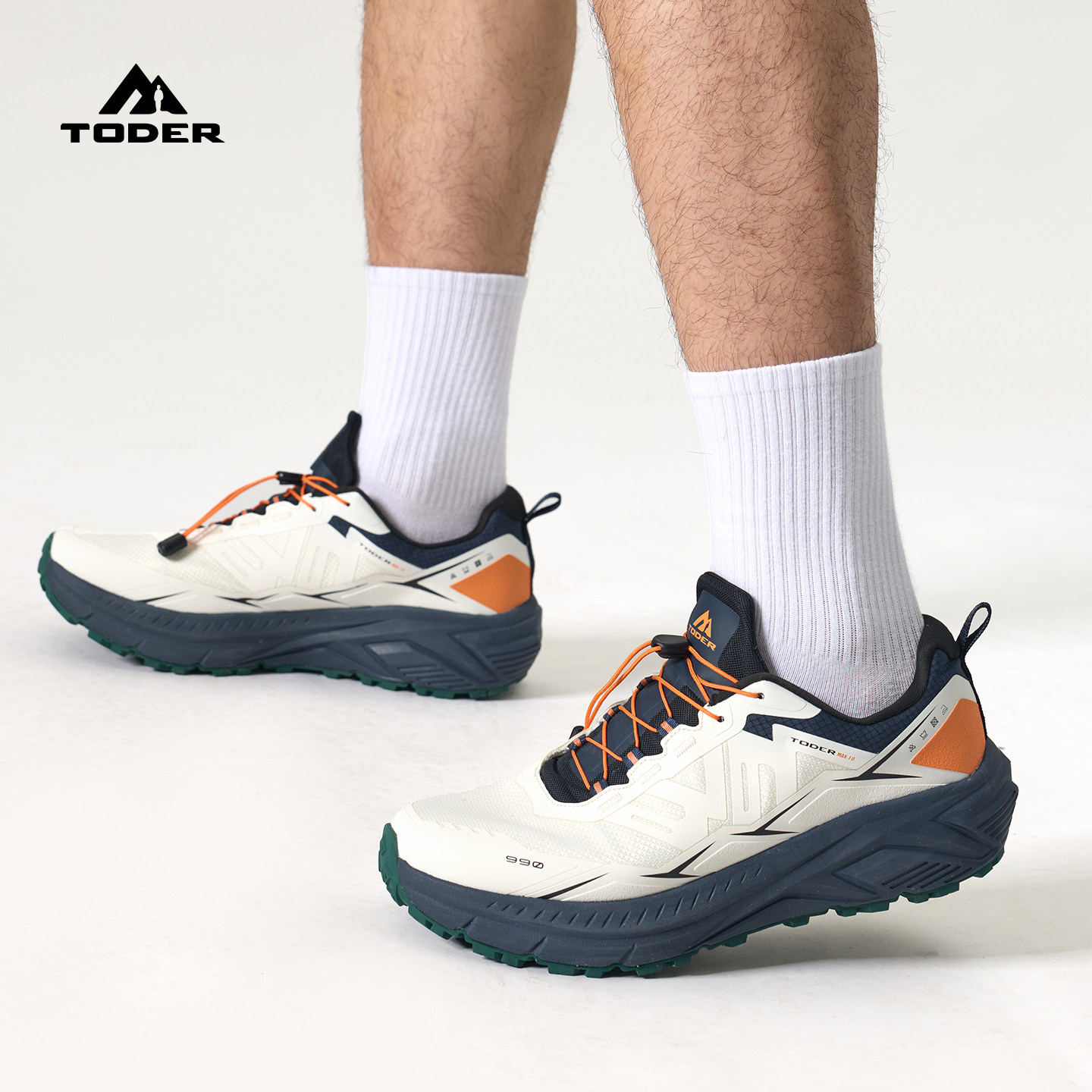 探野者TODER户外轻量化男女同款休闲徒步鞋防滑运动鞋登山跑步鞋,淘宝优惠券,粉丝福利购,淘宝优惠卷