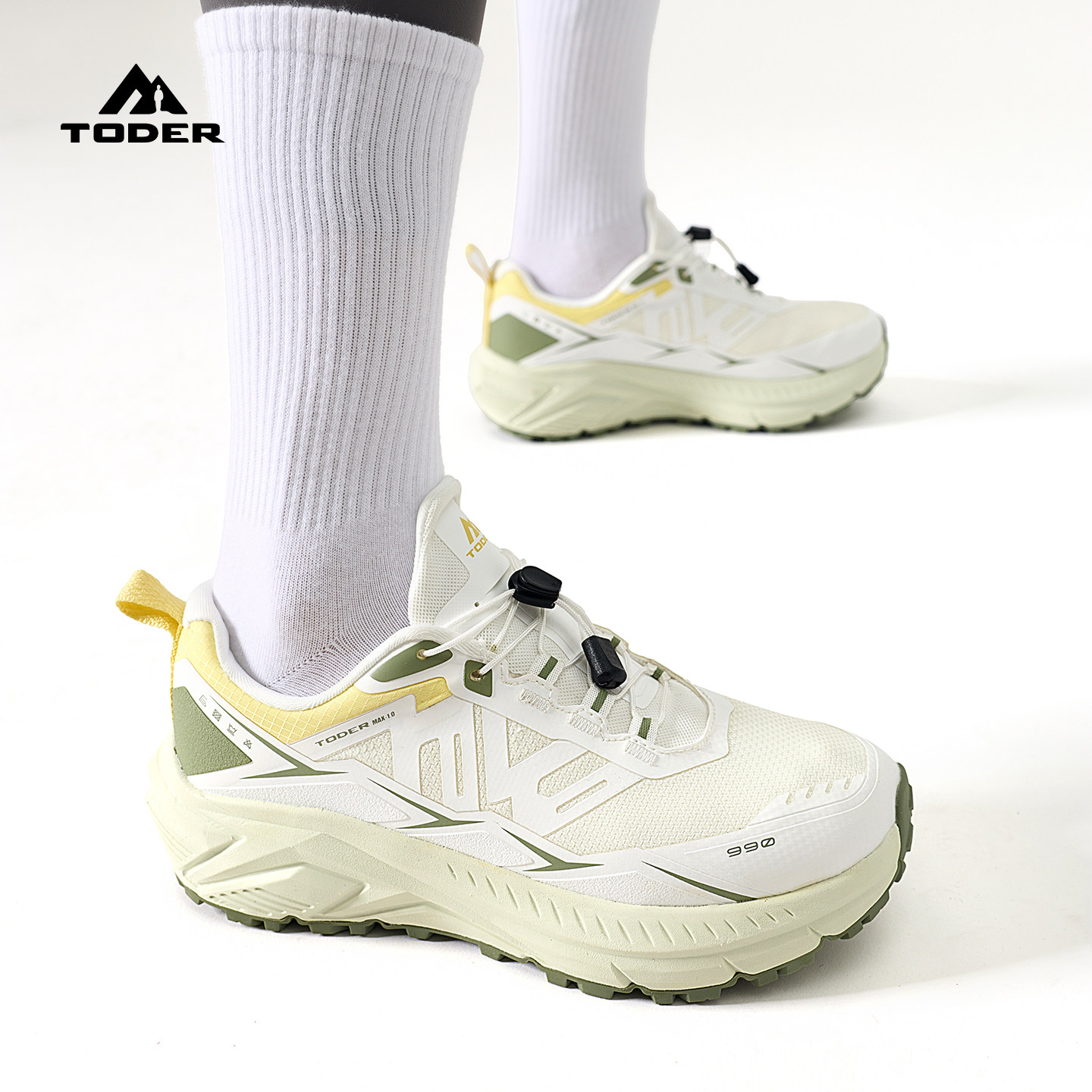 探野者TODER户外轻量化男女同款休闲徒步鞋防滑运动鞋登山跑步鞋,淘宝优惠券,粉丝福利购,淘宝优惠卷