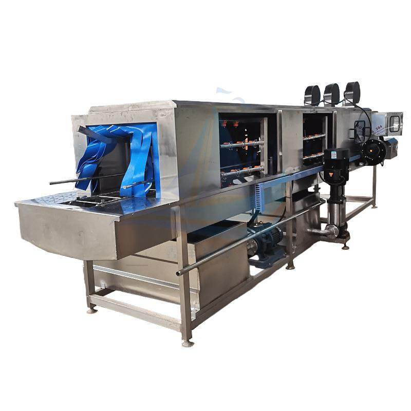 全自动周转箱洗筐机物流箱烘焙托盘清洗设备食品筐果蔬筐清洗机,淘宝优惠券,粉丝福利购,淘宝优惠卷