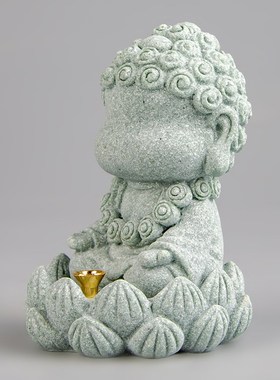 青砂石国风四不小佛香插茶宠香座客厅室K内线香檀香茶台茶道摆件