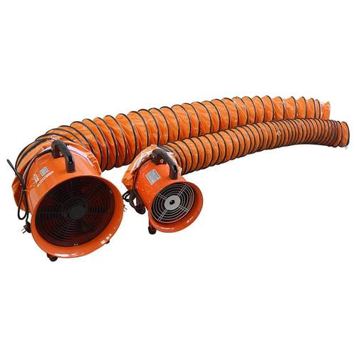 伸通风软道管PPVC风管VC尼龙塑料布缩螺旋帆抽油烟鼓送排风机软管 - 图3