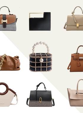 样板房包包摆件衣帽间衣柜装w饰品女士手提包全屋定制软装陈列包