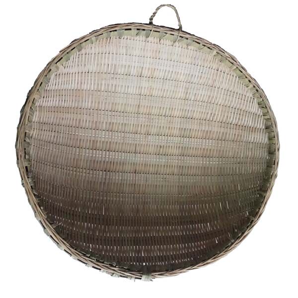 竹编筲箕竹簸箕竹篮子竹菜篮沥米洗菜沥水收纳篮子纯手工小号大号,淘宝优惠券,粉丝福利购,淘宝优惠卷