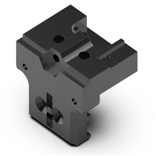 VORON 0.2 金属滑台 导轨固定件和电机背板 防止热端倾斜 - 图2