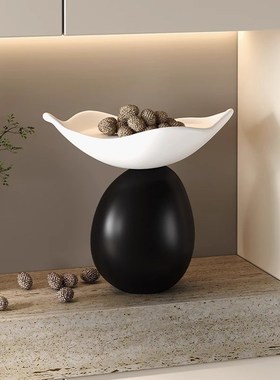 中古风时来运转摆件玄关柜钥匙桌面收纳果K盘高级感装饰品乔迁礼