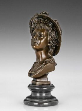 铜雕丰收女神像EPA402欧式工艺品酒店样板房客厅家居室内摆件包邮