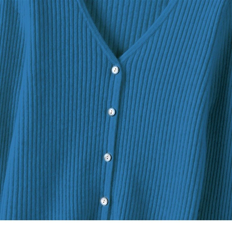 腔调范儿骨感十足!纯羊绒开衫女V领坑条修身短款羊绒毛衣女外套,淘宝优惠券,粉丝福利购,淘宝优惠卷