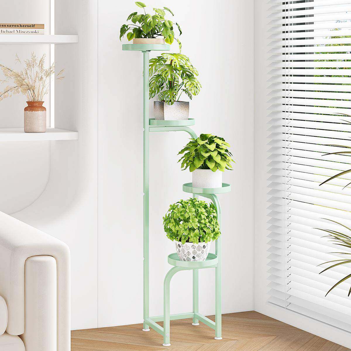 花客厅落地式阳台架置物架户子外多肉铁艺金属花托架花架H924多盆,淘宝优惠券,粉丝福利购,淘宝优惠卷