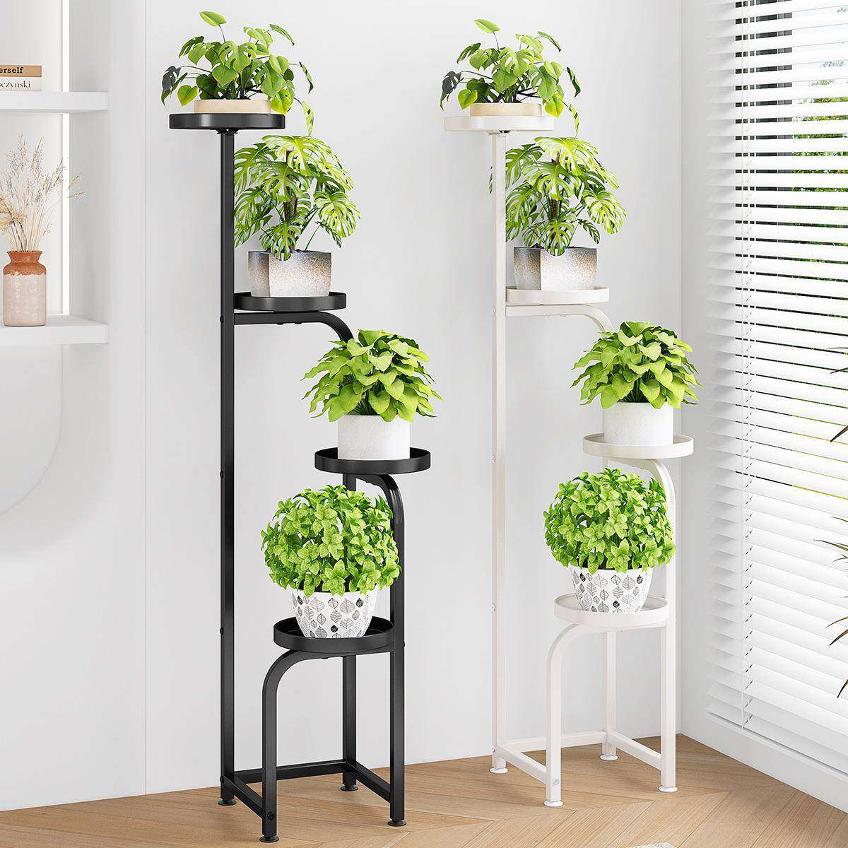 花客厅落地式阳台架置物架户子外多肉铁艺金属花托架花架H924多盆,淘宝优惠券,粉丝福利购,淘宝优惠卷