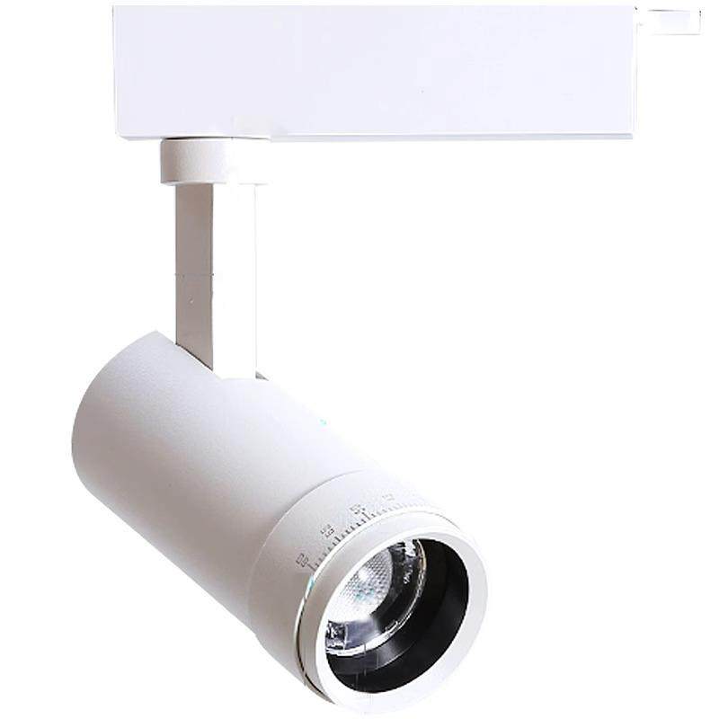 调焦led轨道射灯餐饮店博物馆商用聚光高显明装COB两线变焦导轨灯,淘宝优惠券,粉丝福利购,淘宝优惠卷