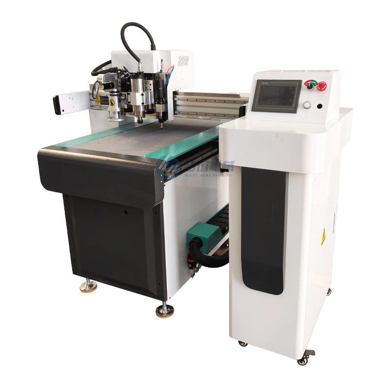 pvb膜树脂膜聚酯纤维吸音板猫抓板珍珠棉双头刀座振动刀切割机 - 图3