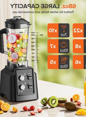 Blender for Smoothies with 68oz Pitcher | Countertop, Dishwa