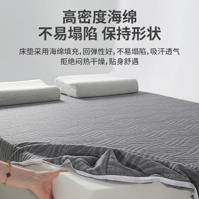 床垫海绵记忆棉软垫褥子可拆洗床垫家用学生宿舍单人双租房榻榻米 - 图2