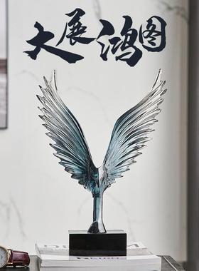 创意象奢家居厅酒柜摆件老SHBG2474板办公室桌客抽面装饰品亚克轻