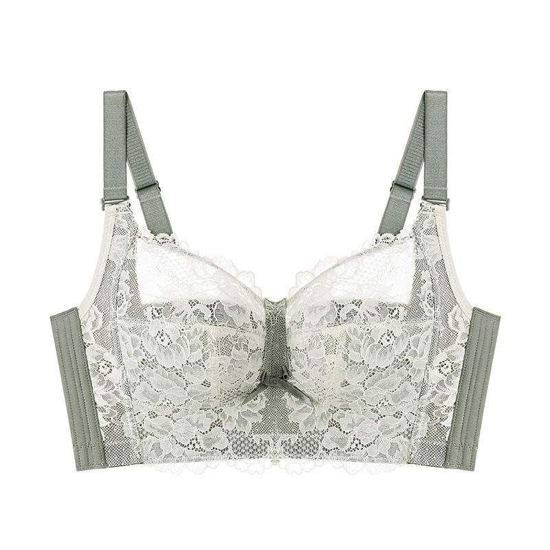 全罩杯女士聚拢防下垂薄款大胸显小文胸收副乳大码胖mm无钢圈内衣,淘宝优惠券,粉丝福利购,淘宝优惠卷