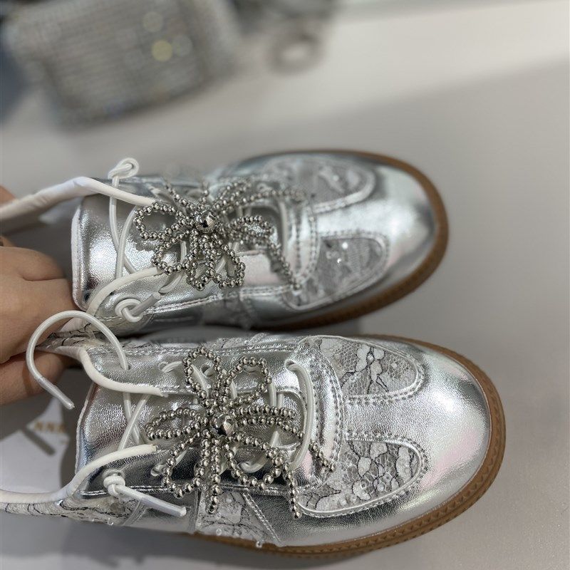 2025新款网面透气板鞋厚底亮片德训鞋女鞋259-36(J2),淘宝优惠券,粉丝福利购,淘宝优惠卷