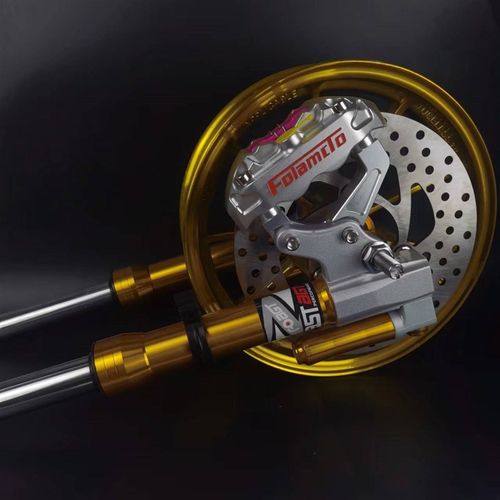 电动车27芯前减震九号N70C/N80/N90/F90改装直上避震器10寸轮毂S5 - 图2