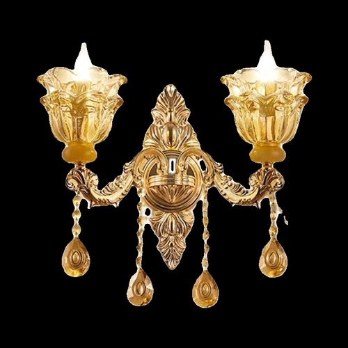 欧式壁灯床头墙灯电视背景墙水晶灯卧室过道楼梯墙奢华大气客厅灯 - 图3