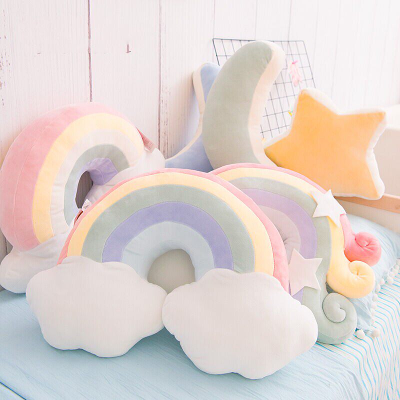 Duck Duck creative cartoon pillow sofa cushion office student bedroom bay window cushion car waist cushion