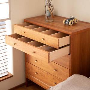 三山一新中式简约实木五GJ-QM-WS斗柜收斗橱杂物五柜舍储物柜纳柜