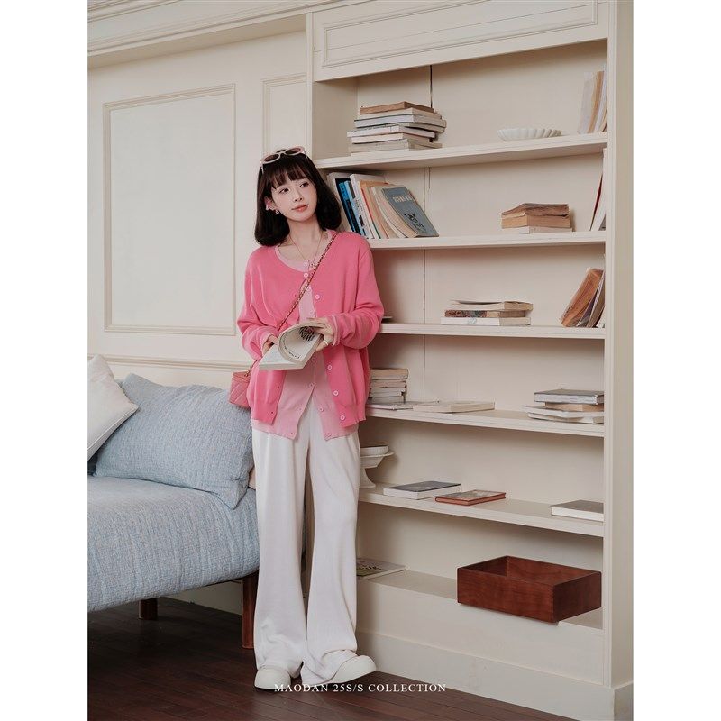 【粉色际遇】娜娜的孕期穿搭孕妇装春秋装2025新款洋气时髦休闲裤,淘宝优惠券,粉丝福利购,淘宝优惠卷