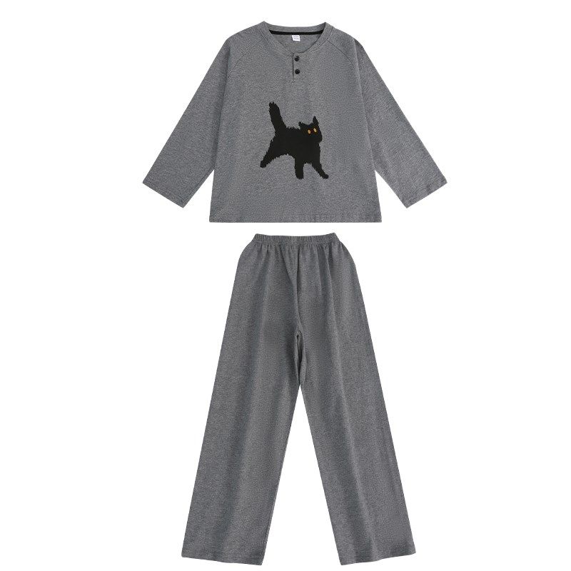 女童睡衣2024新款秋季纯棉儿童春秋大童秋天长袖女孩初中生家居服,淘宝优惠券,粉丝福利购,淘宝优惠卷