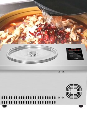 台式嵌入式商用烧热油炉恒温热油器油泼神器油炸酸菜鱼泼面烧油锅