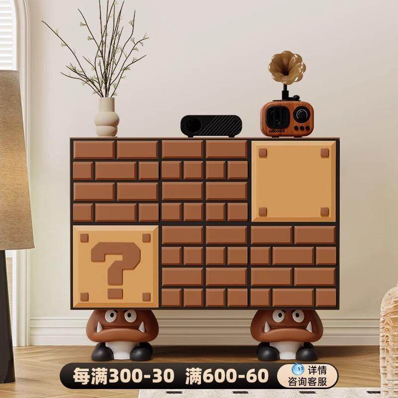 创意家居餐边柜靠墙一体储物柜子客厅置物柜收纳橱柜家用茶水柜,淘宝优惠券,粉丝福利购,淘宝优惠卷