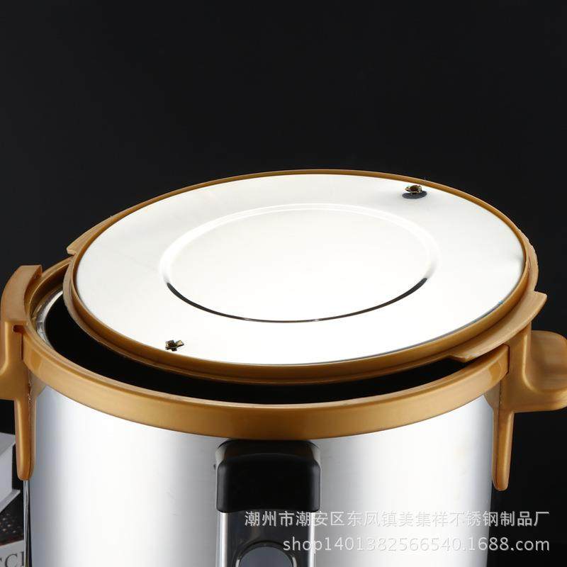 可透视电热开水桶商用奶茶桶保温桶不锈钢双层烧水桶电加热,淘宝优惠券,粉丝福利购,淘宝优惠卷