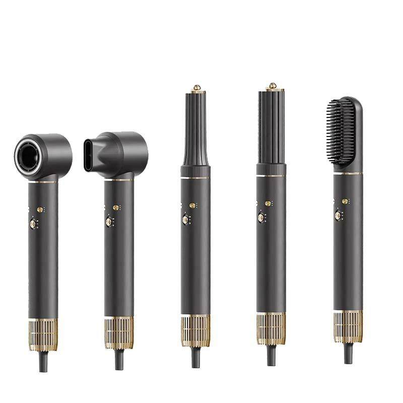 Фен多功能五合一热风梳卷发棒造型大功率高速护发负离子吹风机,淘宝优惠券,粉丝福利购,淘宝优惠卷