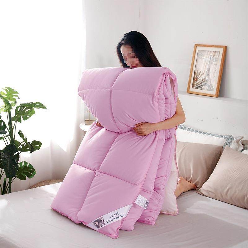 五酒店羽绒被95白鹅绒冬被子加厚保暖单人春秋被芯双人10斤,淘宝优惠券,粉丝福利购,淘宝优惠卷