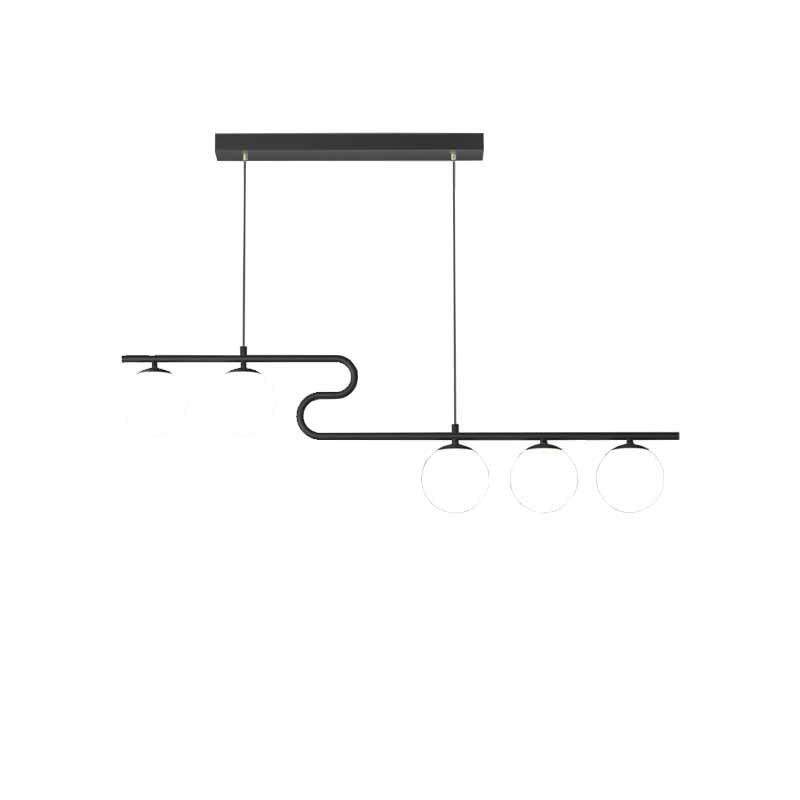 创意网红魔豆泡泡灯商用吧台S型吊灯新款橱窗前台餐桌照明灯饰,淘宝优惠券,粉丝福利购,淘宝优惠卷