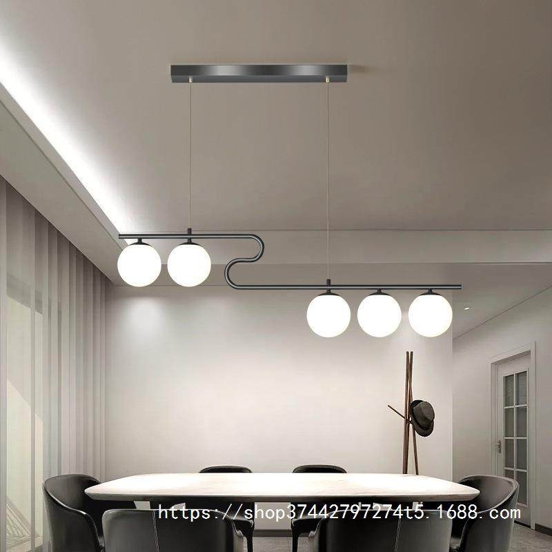 创意网红魔豆泡泡灯商用吧台S型吊灯新款橱窗前台餐桌照明灯饰,淘宝优惠券,粉丝福利购,淘宝优惠卷