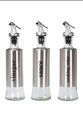 【厨房单品】样板间厨房柜咖啡摆件不锈J钢水壶杯油壶储物罐调味