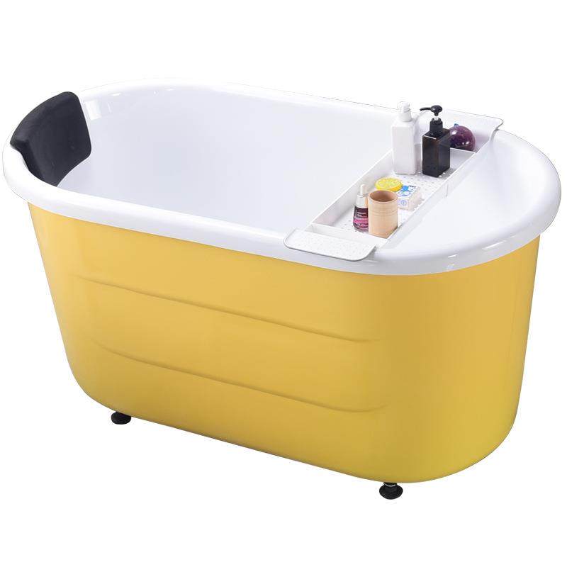 浴缸亚克力双层保温1-1.5米黄色粉色蓝色简约坐式加深泡澡浴桶,淘宝优惠券,粉丝福利购,淘宝优惠卷