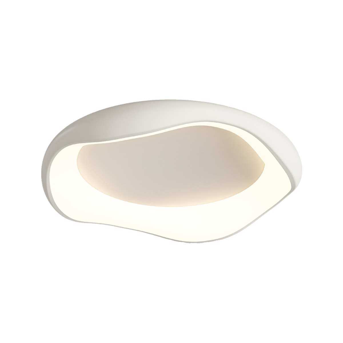 圆形护眼吸顶灯极简现代创意北欧卧室灯饰奶油风法式温馨房间灯具,淘宝优惠券,粉丝福利购,淘宝优惠卷