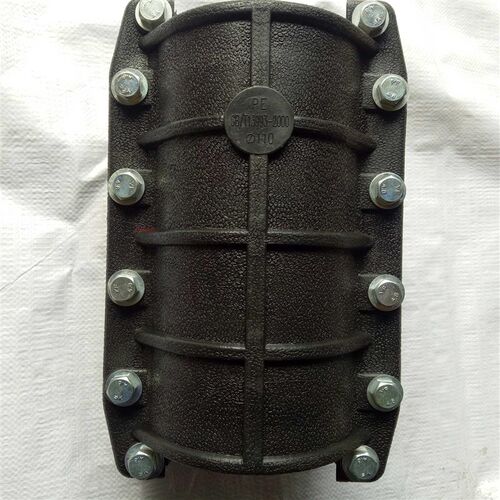 PE抢修节PE哈夫节水管快速抢修接头50 63 D75 90 110 160 125 200 - 图1