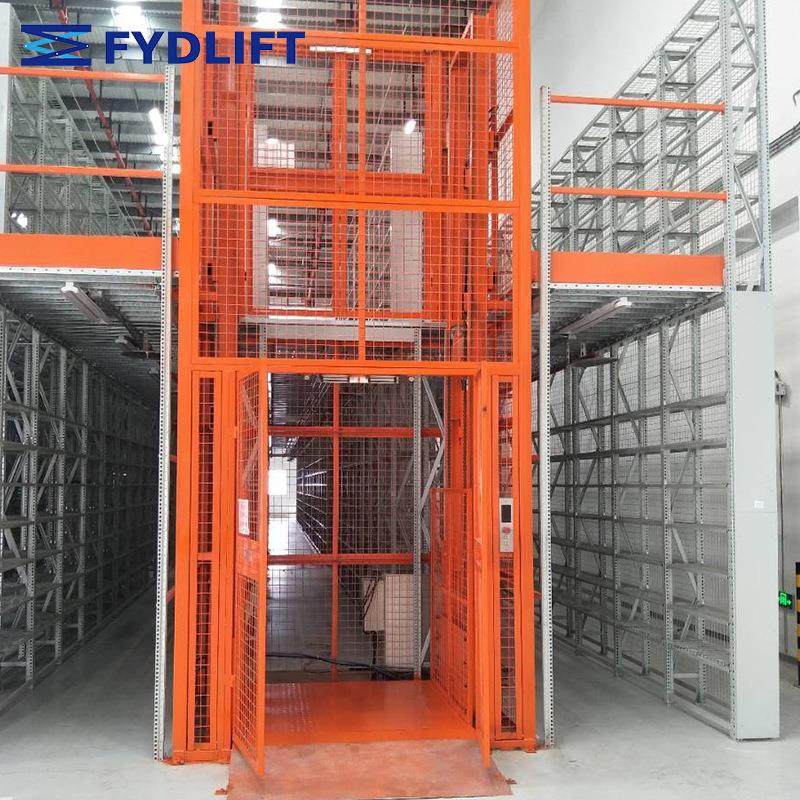 导轨式电动液压升降平台导轨链条式液压升降平台货梯提升机,淘宝优惠券,粉丝福利购,淘宝优惠卷