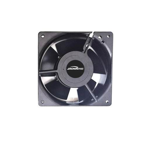 全金属交流风扇JA12038 220V散热风扇120x120x38mm双滚珠轴承风扇 - 图0