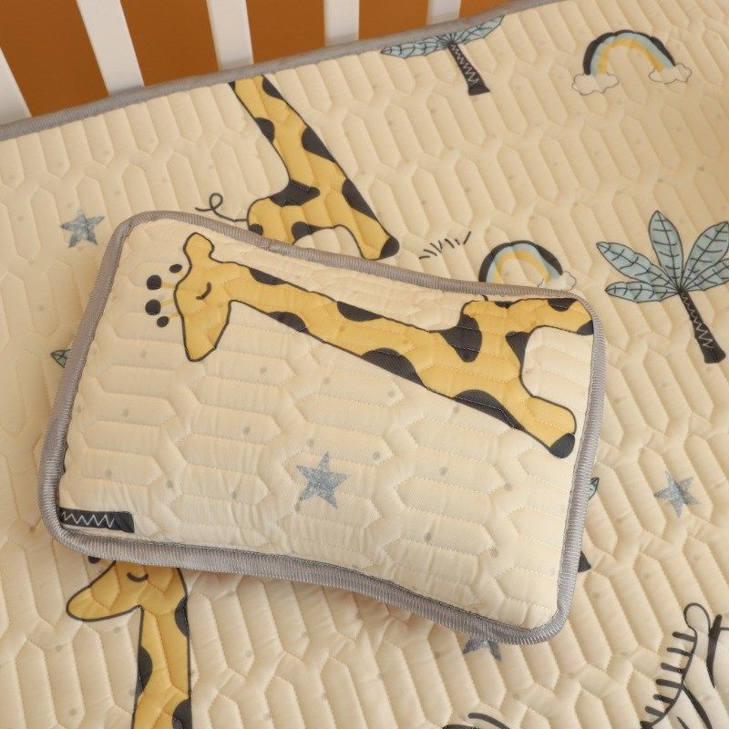 A类儿童乳胶凉席两件套婴儿宝宝空调凉席透气吸汗幼儿园午休床垫,淘宝优惠券,粉丝福利购,淘宝优惠卷