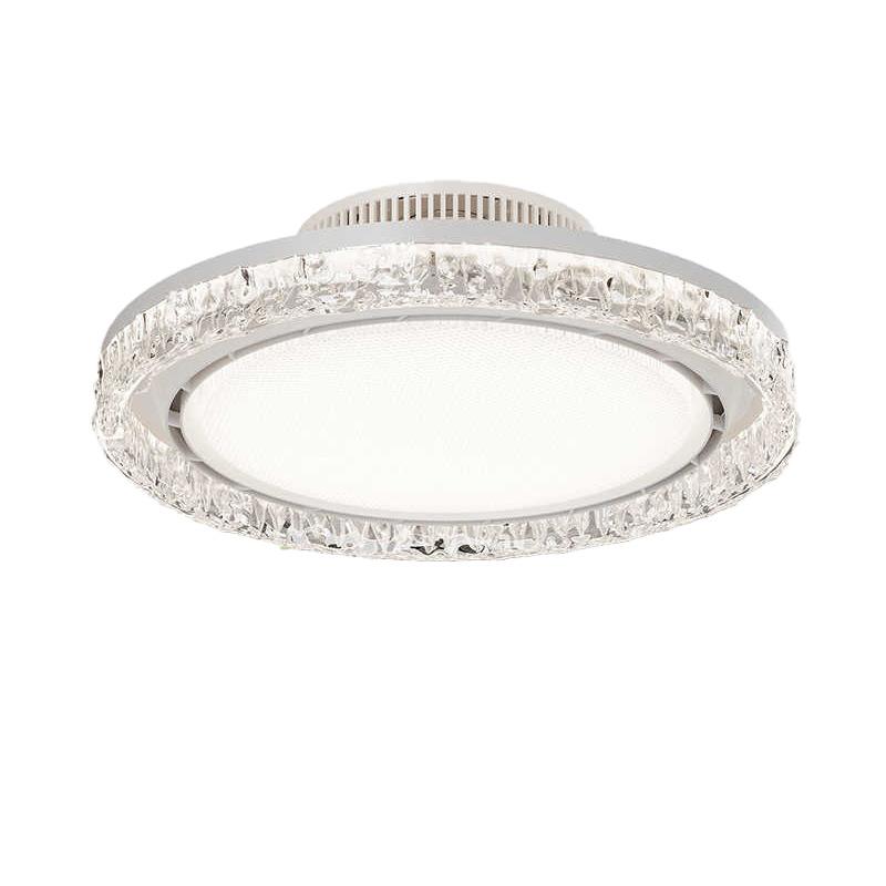 防直吹无叶风扇灯主卧室吸顶灯2025新款儿童房间餐厅隐形吊扇电扇 - 图3