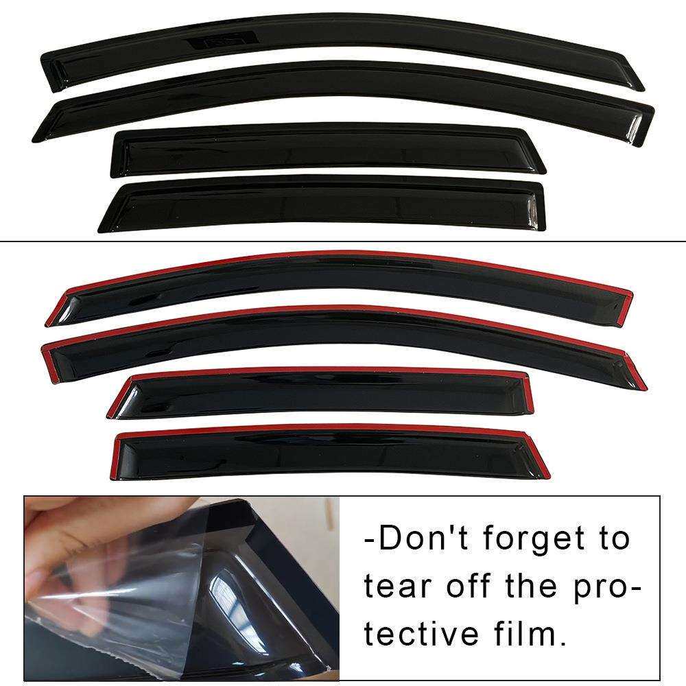 适用斯巴鲁SUBARU LEGACY 2015-2019 WAGON晴雨挡侧窗导流板雨眉 - 图3