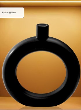 轻奢高档酒柜摆件展示柜高级感客厅电G视柜装饰品艺术家居饰品摆