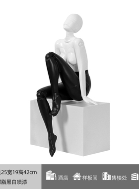 空山基机械姬女神摆件高级家居轻奢艺术装饰客Q厅桌面电镀人物雕