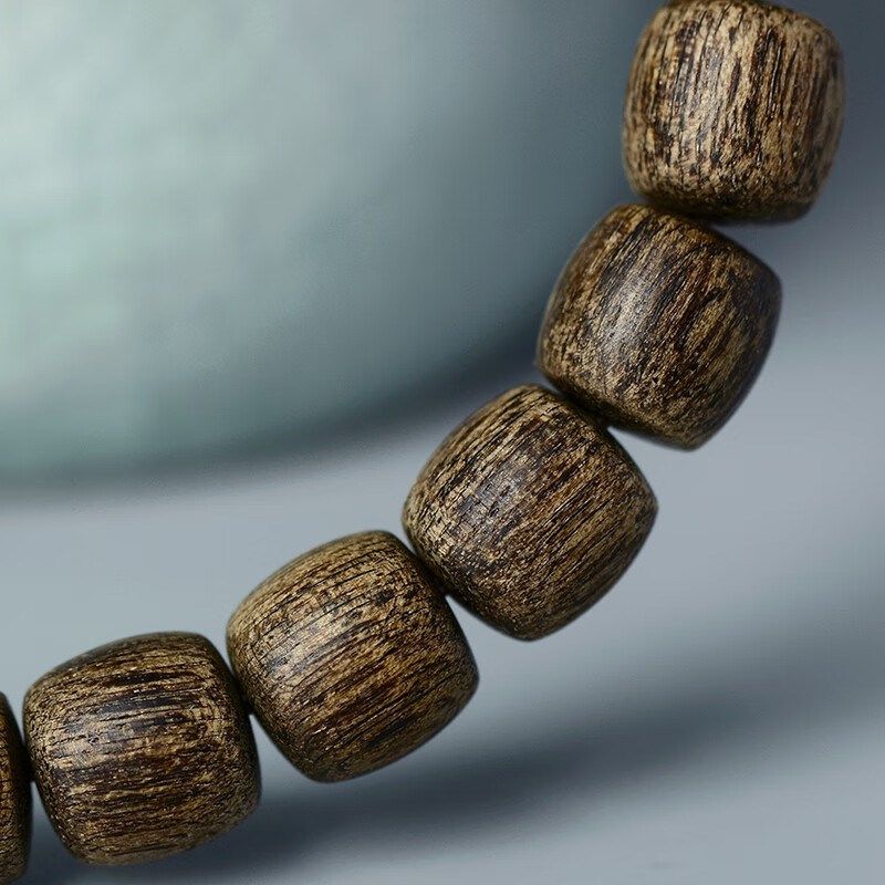 9分沉天然野文莱正区沉香手串8mm桶珠男女款手链老料黑油沉香手串,淘宝优惠券,粉丝福利购,淘宝优惠卷