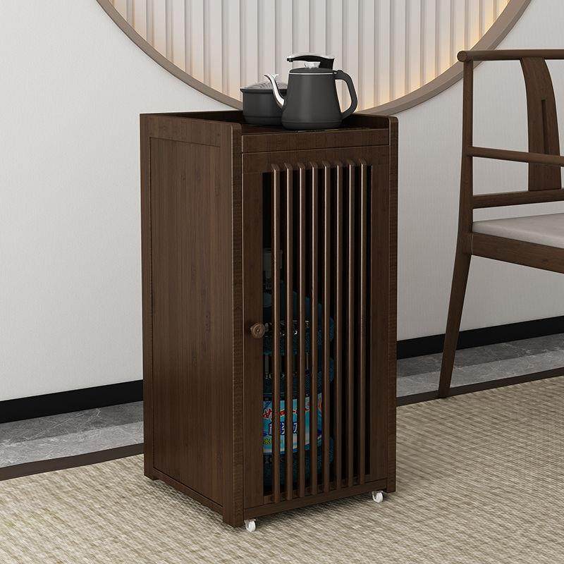 茶桌家用小茶台边柜侧柜实木泡茶吧茶几烧水壶一体水桶架茶水柜子,淘宝优惠券,粉丝福利购,淘宝优惠卷