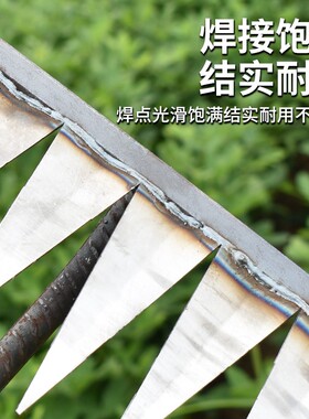 锄头除草耙子农具锄草抓搂草翻地松土神器钉耙农用工具大全筢子铁