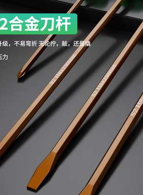 螺丝刀十字一字穿心改锥敲击高硬度加长通心起子梅花平口工具套装