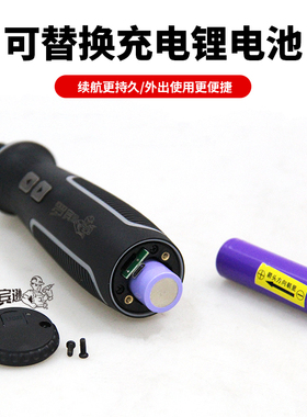 罗宾逊电动螺丝刀迷你充电式手持家用起子改锥大扭力电批工具套装
